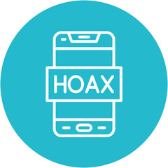 Sticker - Hoax Icon