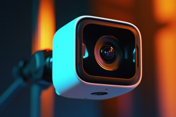 Poster - High-resolution motion detection camera ideal for surveillance and security applications
