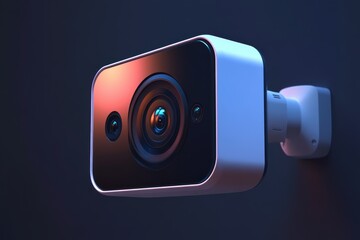 Poster - High-resolution motion detection camera for enhanced security and monitoring capabilities