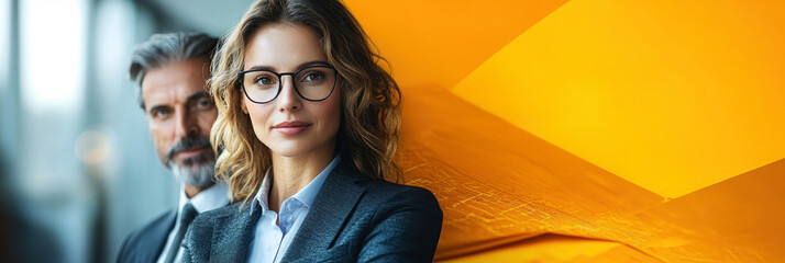 Poster - Professional group portrait for advertising campaign featuring confident individuals