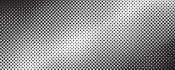 Aufkleber - Grunge halftone gradient background. Faded grit noise texture.