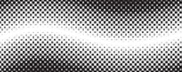 Aufkleber - Grunge halftone gradient background. Faded grit noise texture.