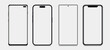 © kasheev - Smartphone. Mobile phone Template. Realistic smartphone. Smartphone mockup