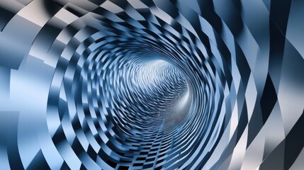 Poster - blue, grey and black geometric abstract banner. hi-tech vector background