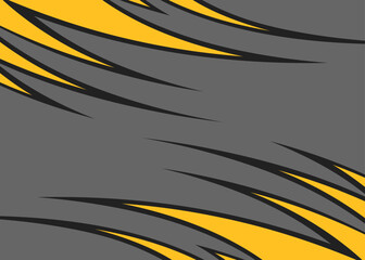 Aufkleber - Abstract background with reflective curved spike line pattern and with some copy space area