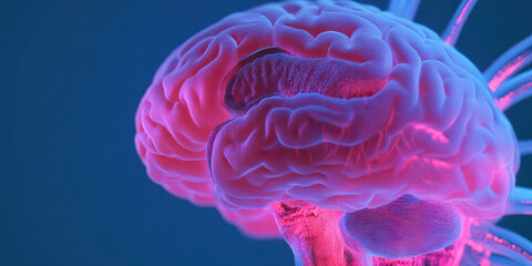 Poster - Three-Dimensional Model of Human Brain with Brainstem