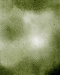 Wall Mural - Green Watercolor Abstract Background