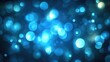 © Mioabang - Abstract Blue Bokeh Background: Serene and Dreamy Lights