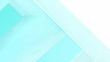 Poster - cyan minimal geometric lines pattern for corporate video background