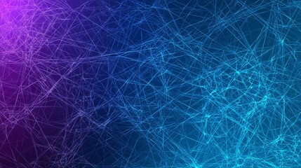 Poster - A futuristic digital distortion effect is overlaid on an abstract background featuring blue, mint, and pink hues with interlaced glitch elements