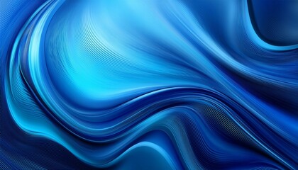 Wall Mural - modern technology linkedin cover or banner design of liquid mesh vibrant and soft pastel gradient smooth blue color background