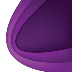 Poster - graphic vector curve line overlap background for text and message design
