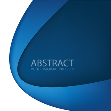graphic vector curve line overlap background for text and message design
