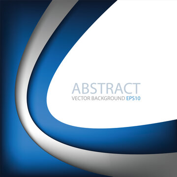 graphic vector curve line overlap background for text and message design
