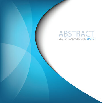 graphic vector curve line overlap background for text and message design
