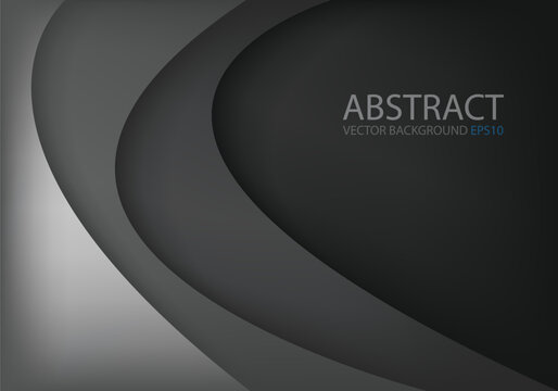 graphic vector curve line overlap background for text and message design
