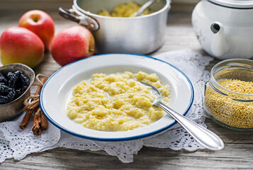 Wall Mural - Millet porridge