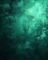 Poster - Abstract Backdrop with Emerald Green Hues and Subtle Texture for Creative Projects