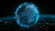 © Trendy Three - Global Connectivity: A Futuristic Representation of the Interconnected World