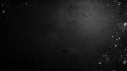Poster - dark textured background with subtle white speckles ideal for creative design, graphic projects, and
