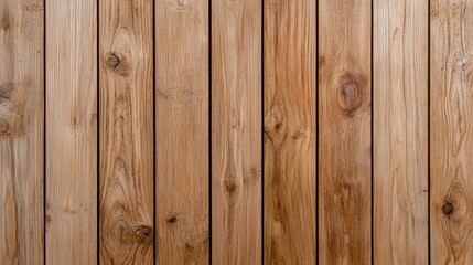 Poster - Close-up View of Wooden Planks Showing Natural Grain, Texture, and Variation in Color for Background or Design Use
