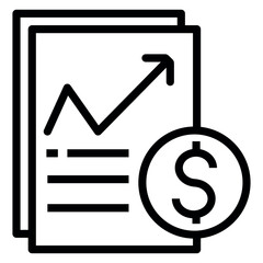 Poster - business success vector icon