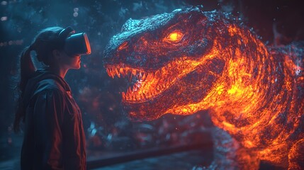 Poster - Virtual Biology Class Explores Vibrant Ecosystems with Lifelike Holographic Creatures