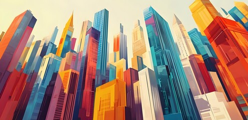 Wall Mural - city