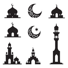 Fototapete - Islamic Night Scene
