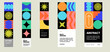 © Molibdenis-Studio - A modern geometric pattern set with abstract shapes, vibrant colors, and bold compositions. Perfect for trendy backgrounds, banners, and branding visuals.