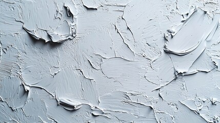 Poster - Textured grey paint, artistic strokes, background, design