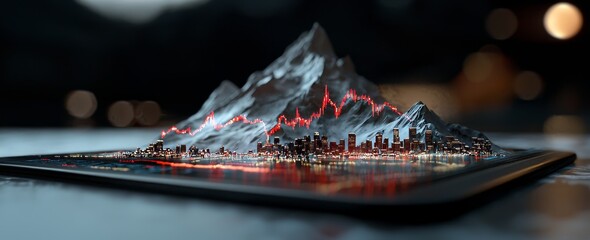 Poster - Employing sophisticated data visualization strategies to effectively assess stock market volatility and risk factors
