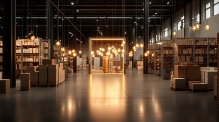 Poster - Warehouse of Futuristic Technology Retail: Visualization and Digitalization of Industry 4.0 Process for Goods Analysis