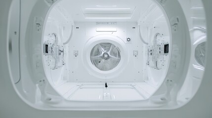 Poster - A fully automated washing station with advanced technology.