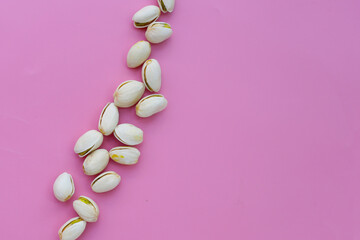 Wall Mural - Roasted salted pistachios, delicious snack