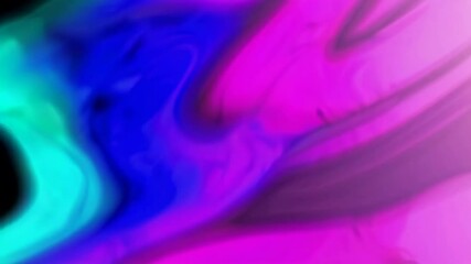 Aufkleber - Abstract fluid art with vibrant colors, modern design concept