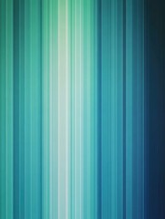 Sticker - Vertical abstract lines suggest gentle spring rain in various shades of blue and green for a calming atmosphere. Generative AI