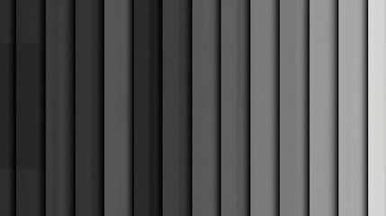 Poster - abstract pattern of vertical black and gray stripes creating modern design. varying shades evoke sen