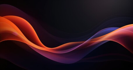 Leinwandbilder - Abstract beautiful color background with wavy lines for luxury design, wallpaper or presentation cover.