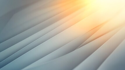 Poster - Abstract Light and Shadow Geometric Background with Soft Gradient Effect