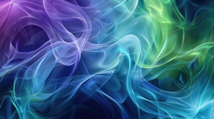 Leinwandbilder - Abstract Blue purple green background