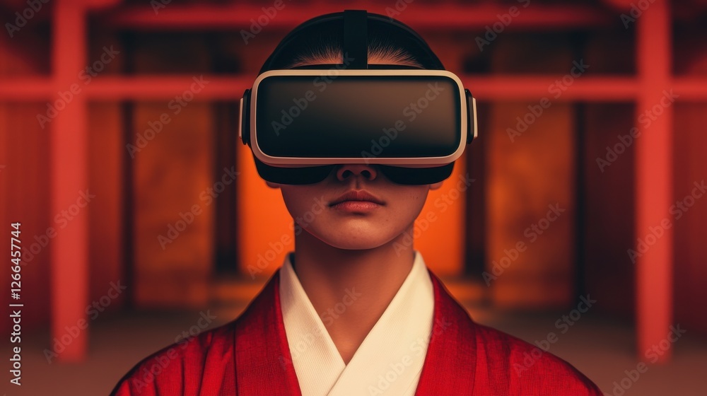 ภาพประกอบ Stock Immersive Virtual Language Learning Experience Using VR ...