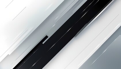 Poster - Dynamic abstract lines digital art modern design minimalist environment high contrast visual concept