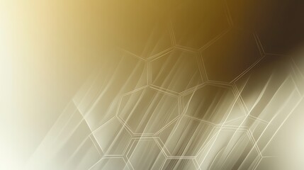 Aufkleber - Abstract Hexagon Design with Gradient Background for Modern Presentation