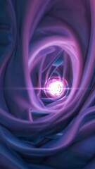 Poster - abstract blue background with lines