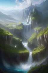 Wall Mural - Waterfall 