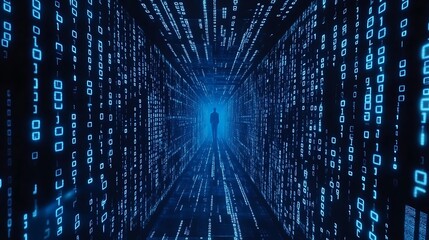 binary code background