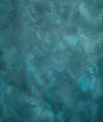 Poster - A textured teal surface with subtle variations in color, creating an abstract and calming aesthetic.