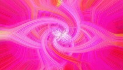 Aufkleber - abstract pink swirling pattern, dynamic flowing lines, vivid color gradient, digital art background for design use