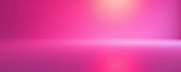 Wall Mural - Softly glowing neon lights on a pink background, light, ambiance, soft